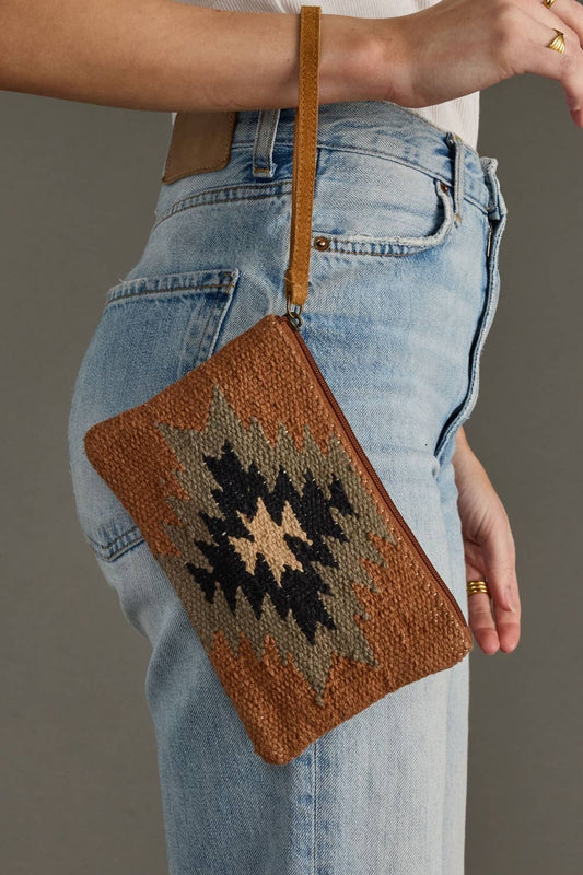 Aztec Wristlet