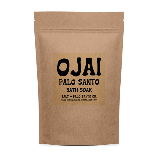 Bath Soak | Ojai Palo Santo | Salt and Essential Oils