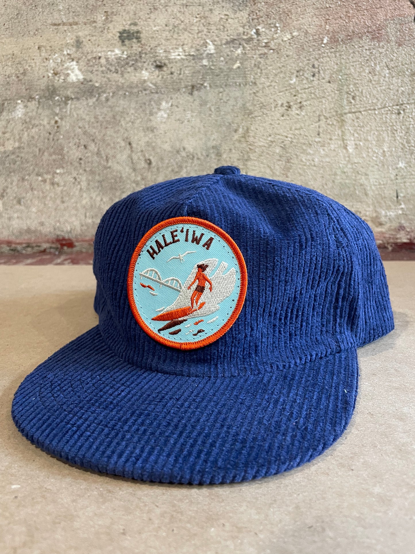 Haleiwa Corduroy Hat / Blue