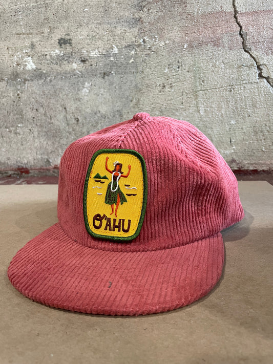 OahuCorduroy hat / Salmon