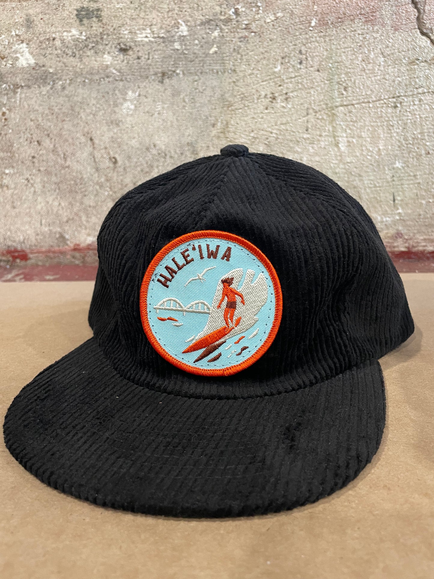 Haleiwa Corduroy hat / Black