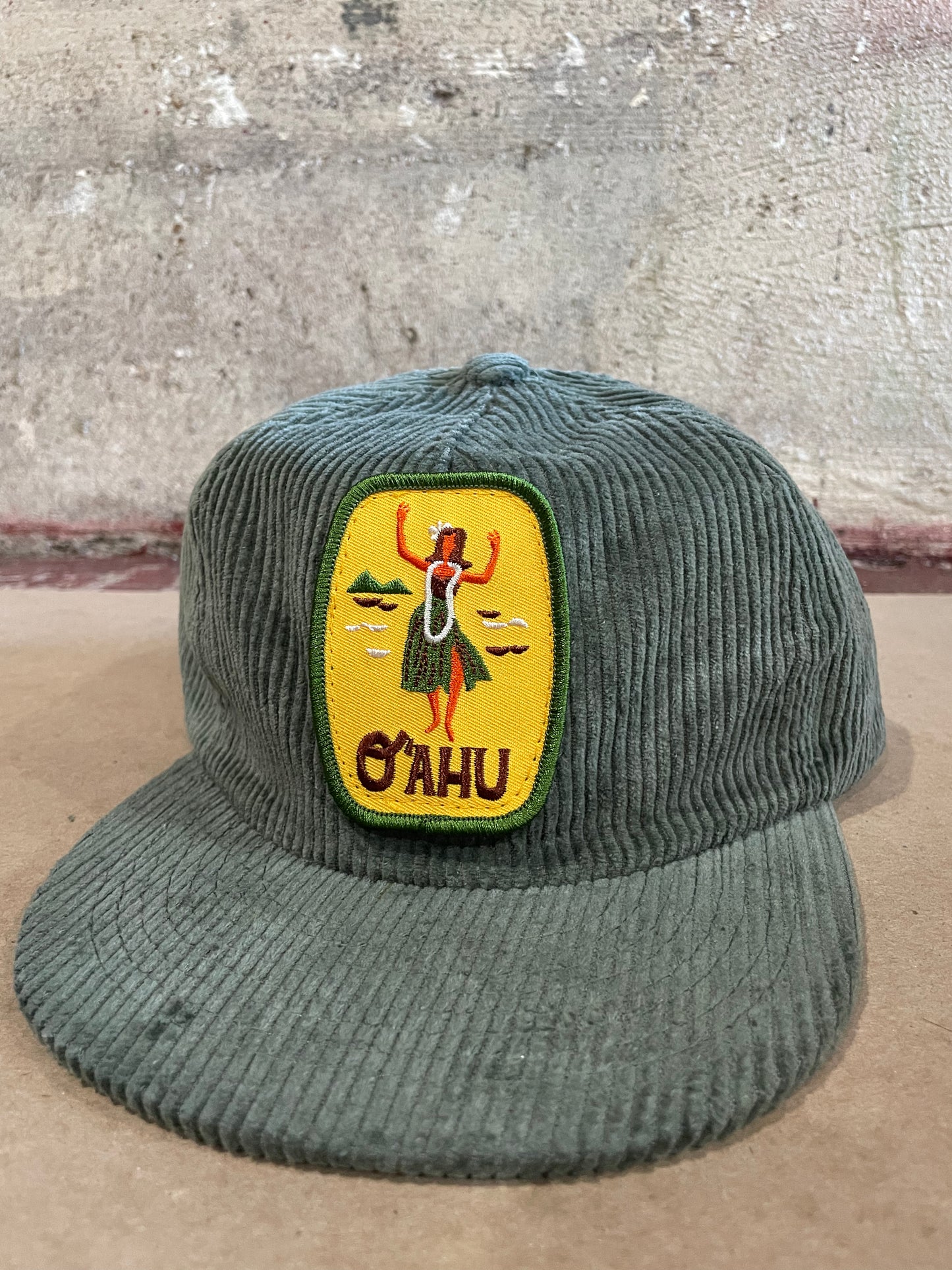 Oahu Corduroy hat / Forest