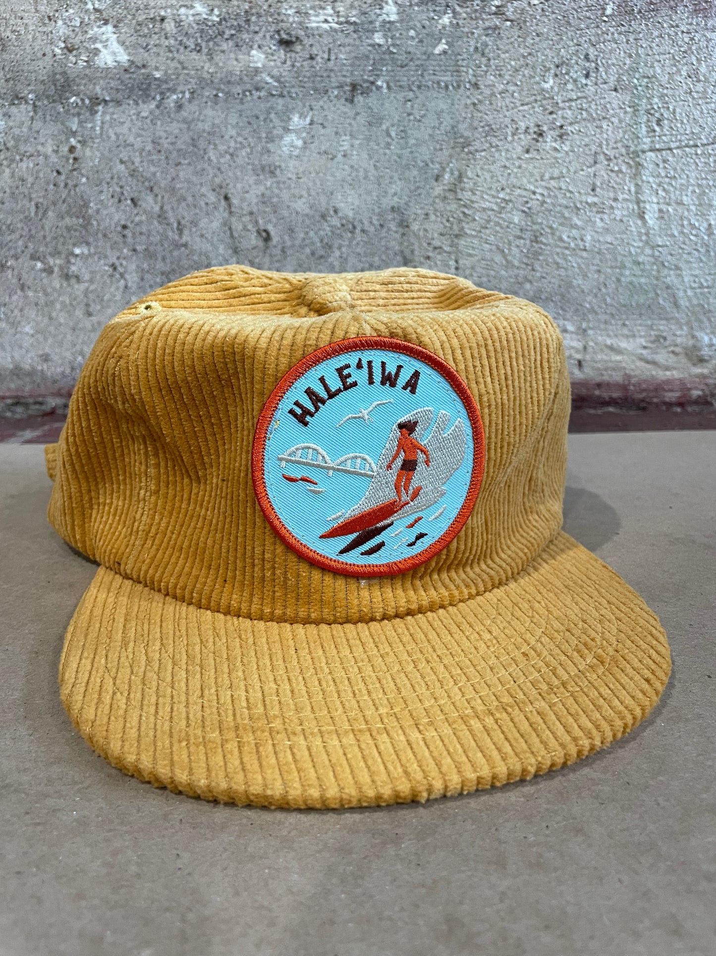 Haleiwa Corduroy Hat / Mustard