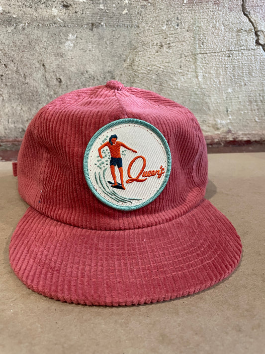 Queens Corduroy hat / Salmon