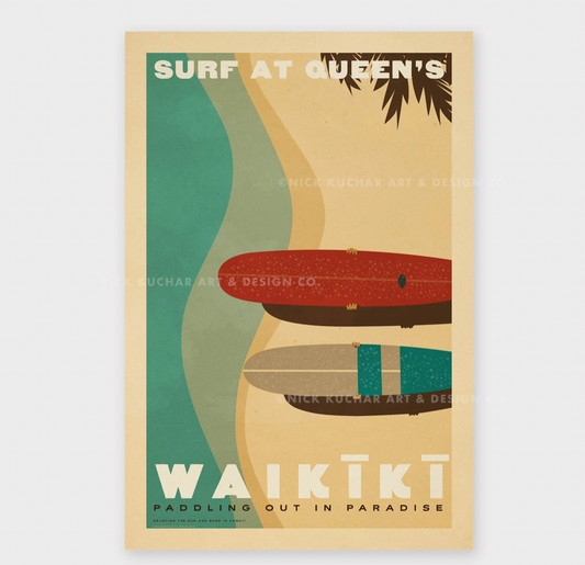 Waikiki - Surf at Queens