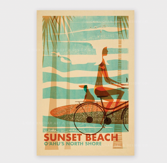 Sunset Beach Wahine