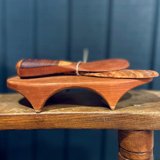 Homemade crafted Butterdish